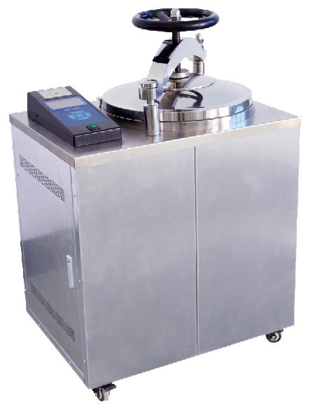 GLOTECH VERTICAL AUTOCLAVE / STEAM STERILIZER WITH VACUUM 