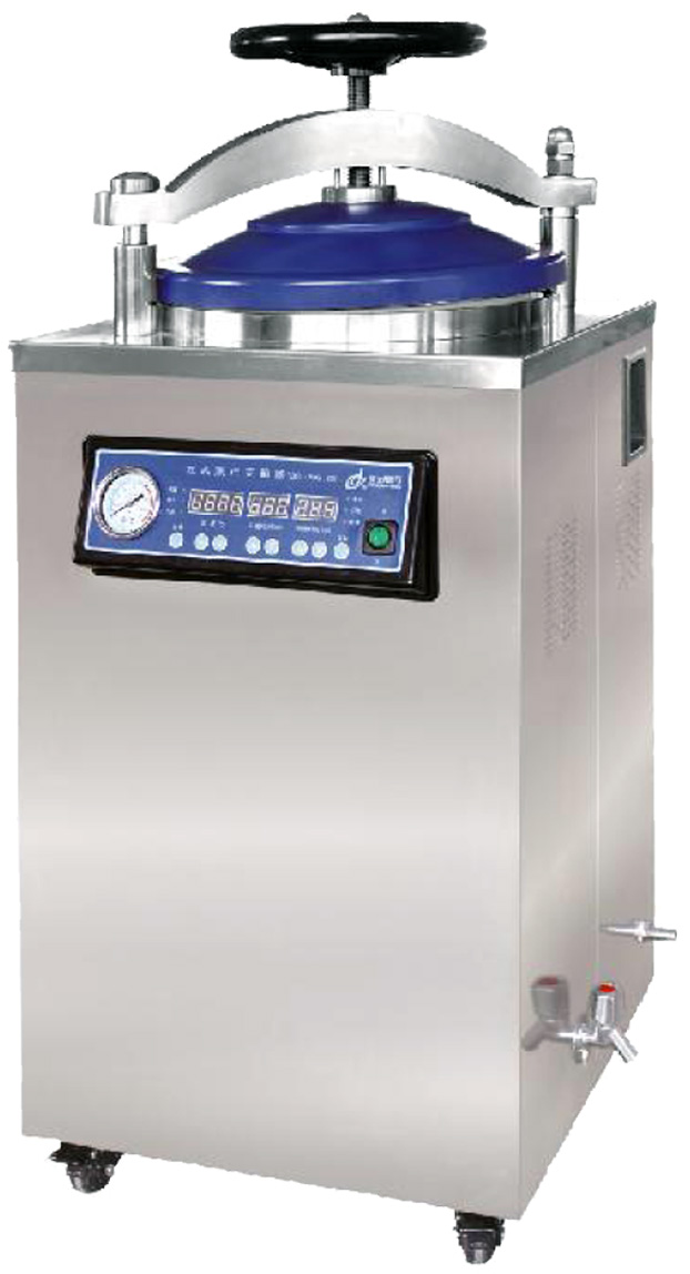 GLOTECH VERTICAL AUTOCLAVE / STEAM STERILIZER WITH DRYING